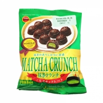 Bourbon Matcha Crunch ขนมชาเขียว เคลือบชอคโกแลต