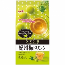 Meiji เครื่องดื่มพลัม ได้รสชาติพลัมสีเขียว