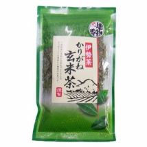 ชาเขียวข้าวคั่ว karigane