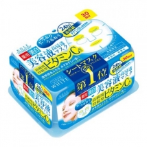  Vitamin C Kose Clear Turn Essence Facial Mask White      แผ่นมาร์คหน้าญี่ปุ่น วิตามินซี  30 แผ่น