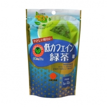 ชาเขียว คาเฟอีนต่ำ Low caffeine green tea ชนิดถุง 20 ถุงย่อย