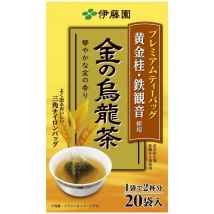 Itoen Premium Gold Oolong Tea Bag ชาอู่หลง ชนิดซอง 1 กล่อง บรรจุ 20 ซอง