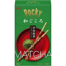 Glico Pocky Wagokoro Uji Matcha ป็อกกี้ชาเขียวสไตล์ญี่ปุ่น